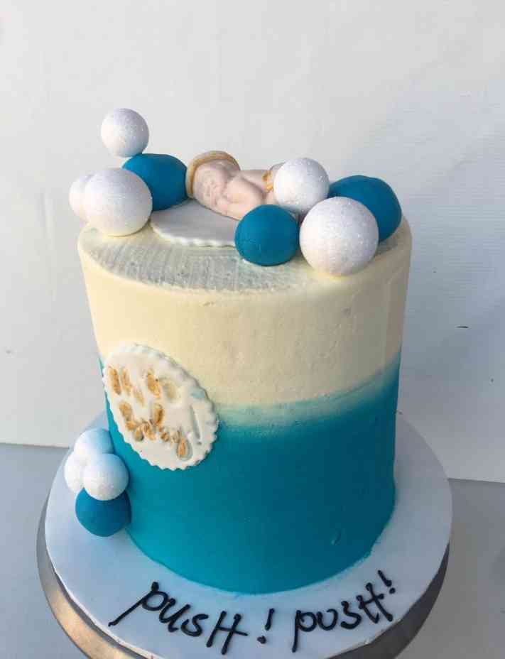 OH BABY BABY SHOWER CAKE 