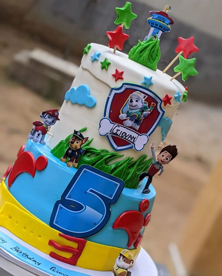 PAW PATROL 🚓 CHARACTER CAKE QW