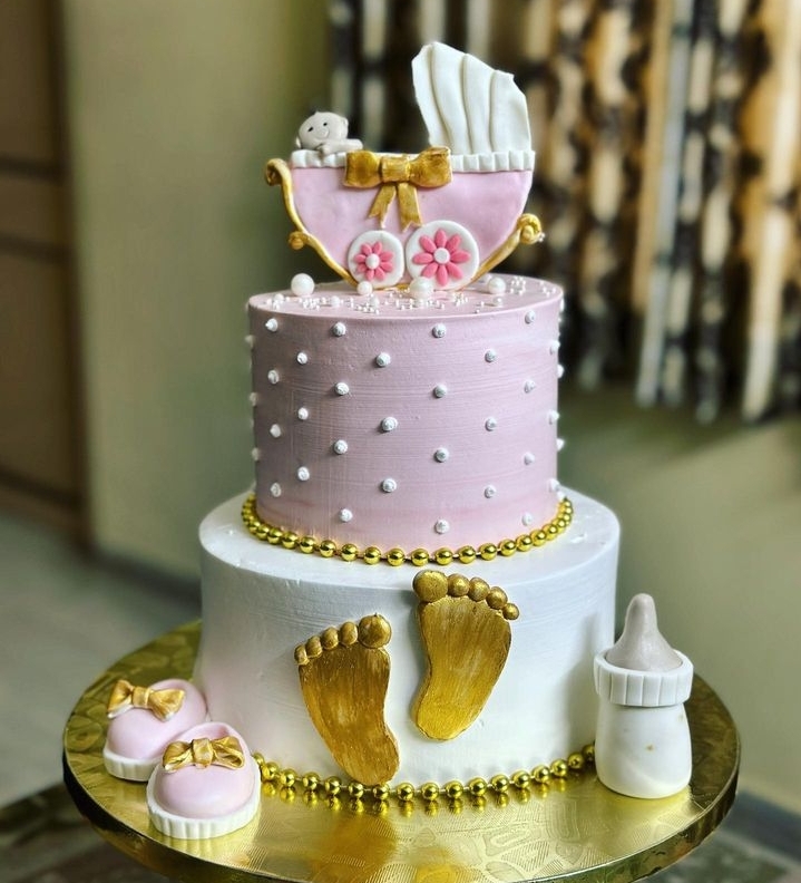 SWEET SHIP BABY SHOWER CAKE 