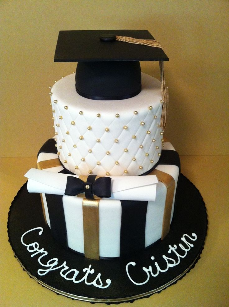 TIER GRADUATION CAKE 4