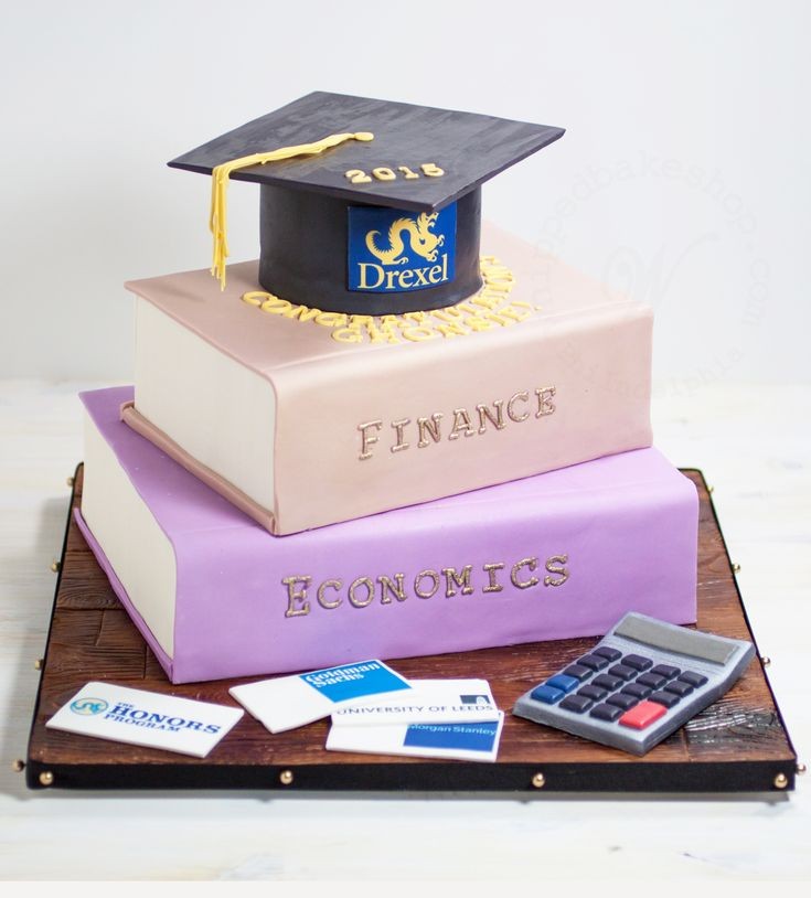 DREXEL GRADUATION CAKE 