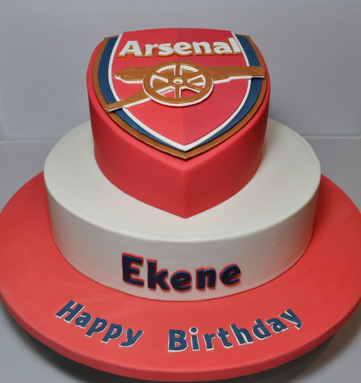 ARSENAL THEMED CAKE 8