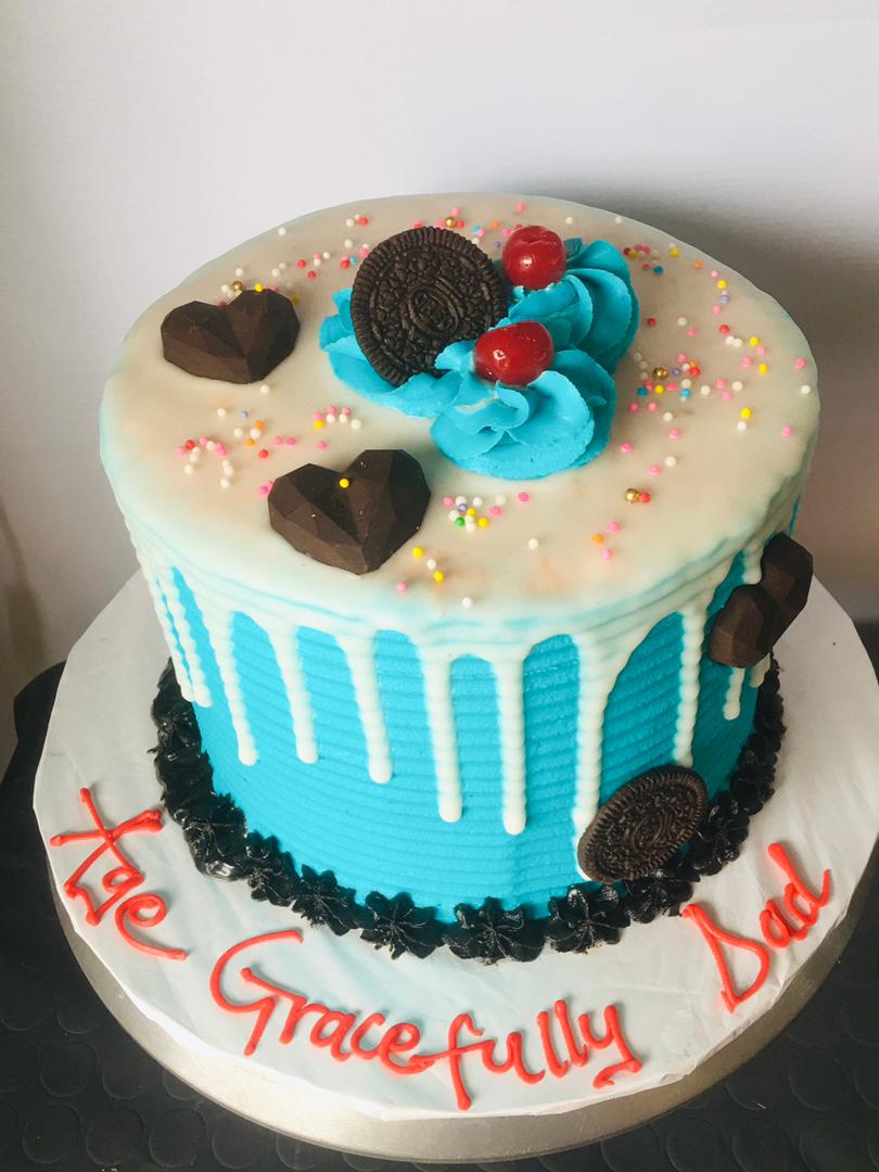 LOVE IN BLUE BUTTER CAKE 