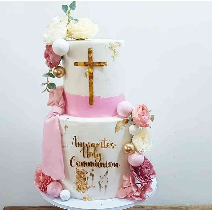 HOLY COMMUNION CAKE