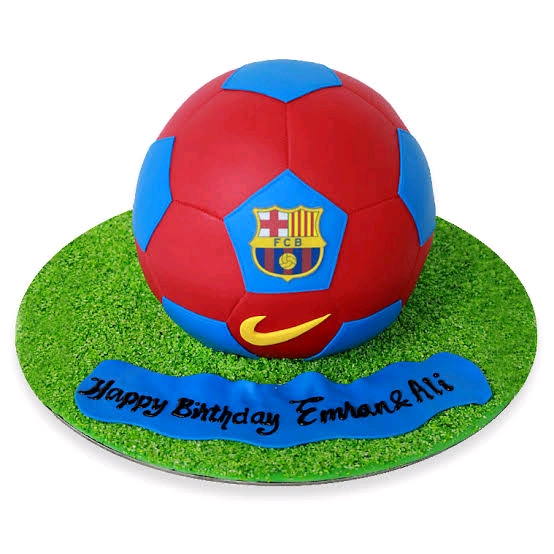 BARCELONA BALL CAKE