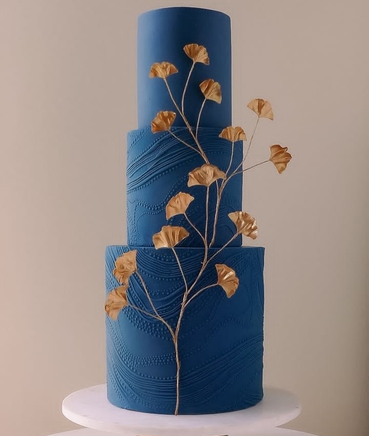 BLUE 3TIER CAKE