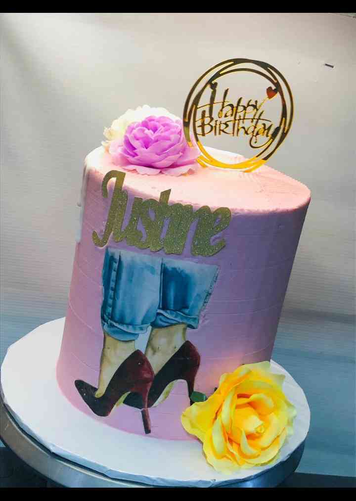 EDIBLE PRINT CAKE FLAVOURED 