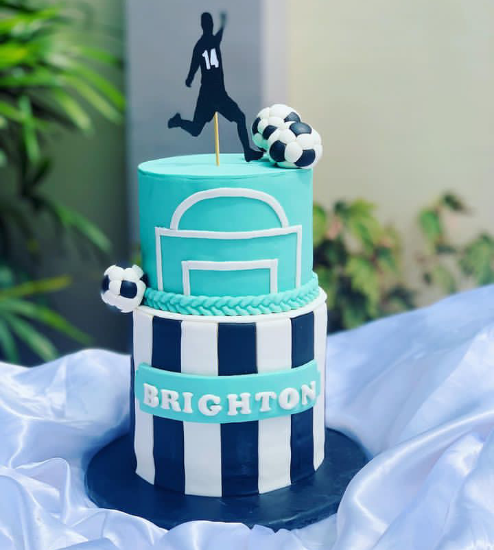 FODANT BRIGHTON TIER BD CAKE