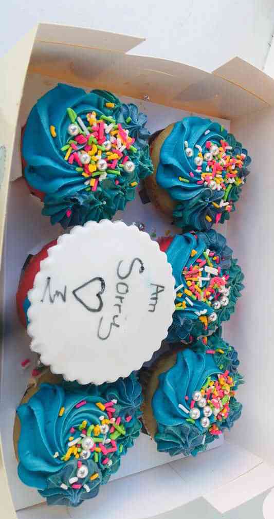 SAY SORRY WITH CUPCAKES 