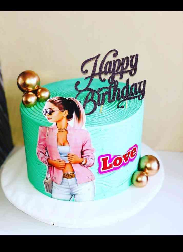 EDIBLE STYLISH CAKE