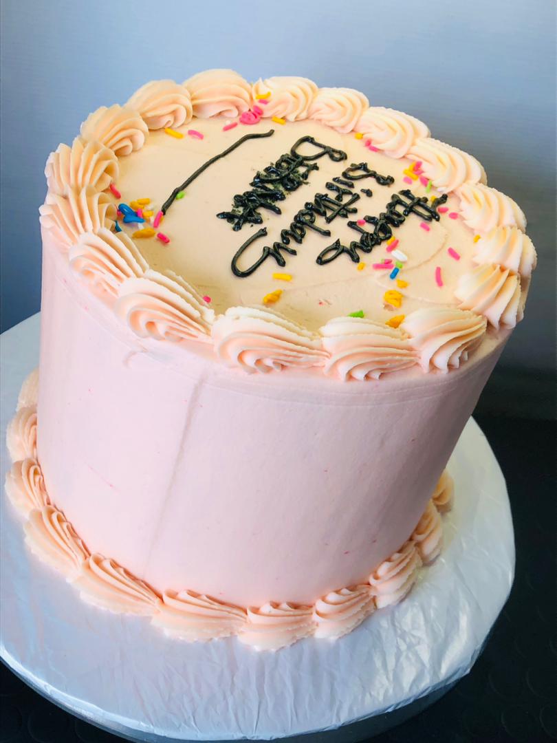 IT'S A GIRL BABY SHOWER CAKE 