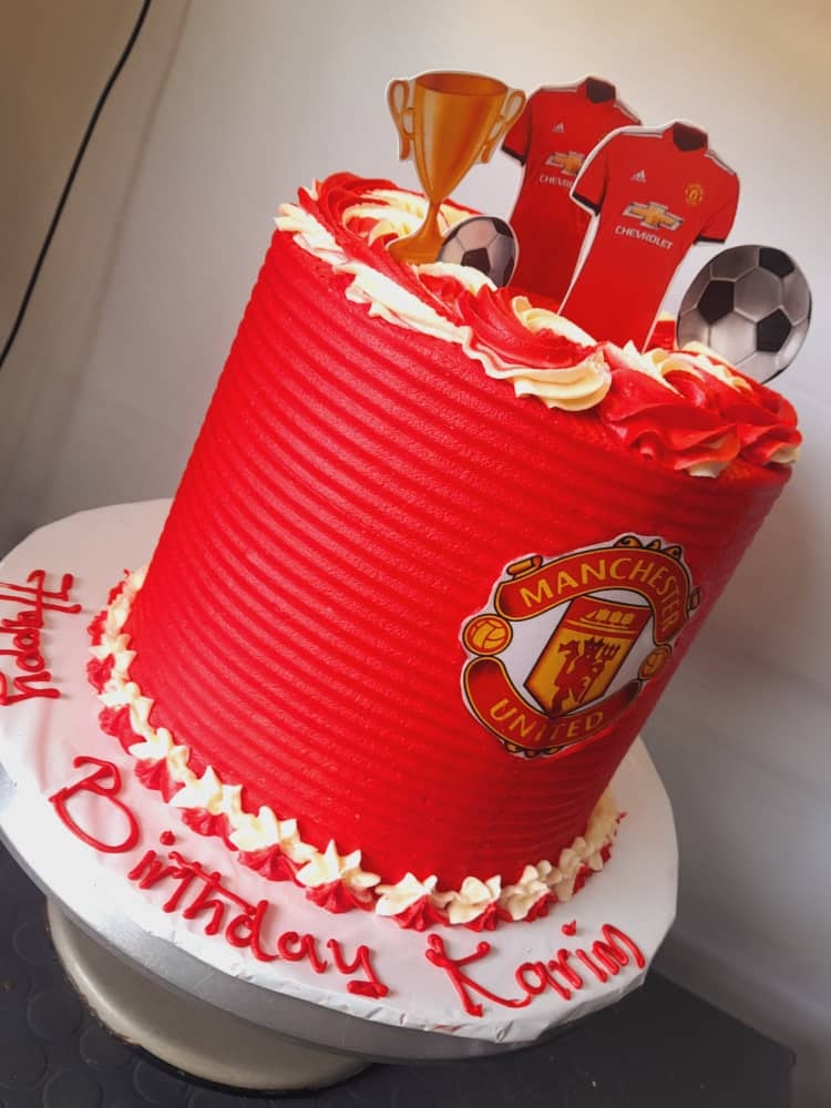 MANCHESTER UNITED CAKE THEME