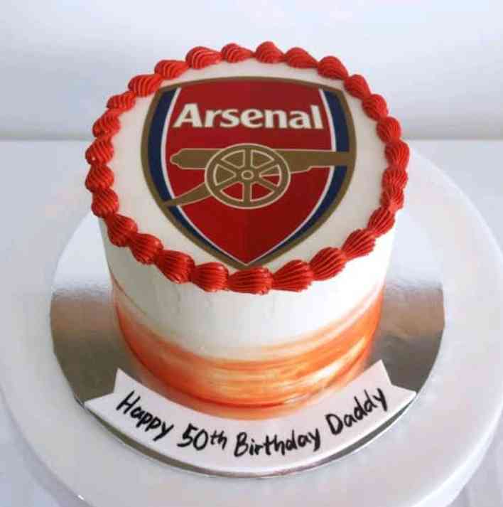 ARSENAL TEAM CAKE DESIGNS 