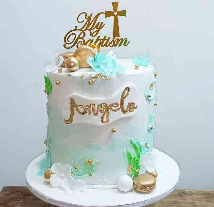 ANGELO'S BAPTISM CAKE 