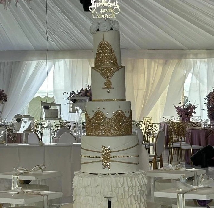 5 TIER CAKE