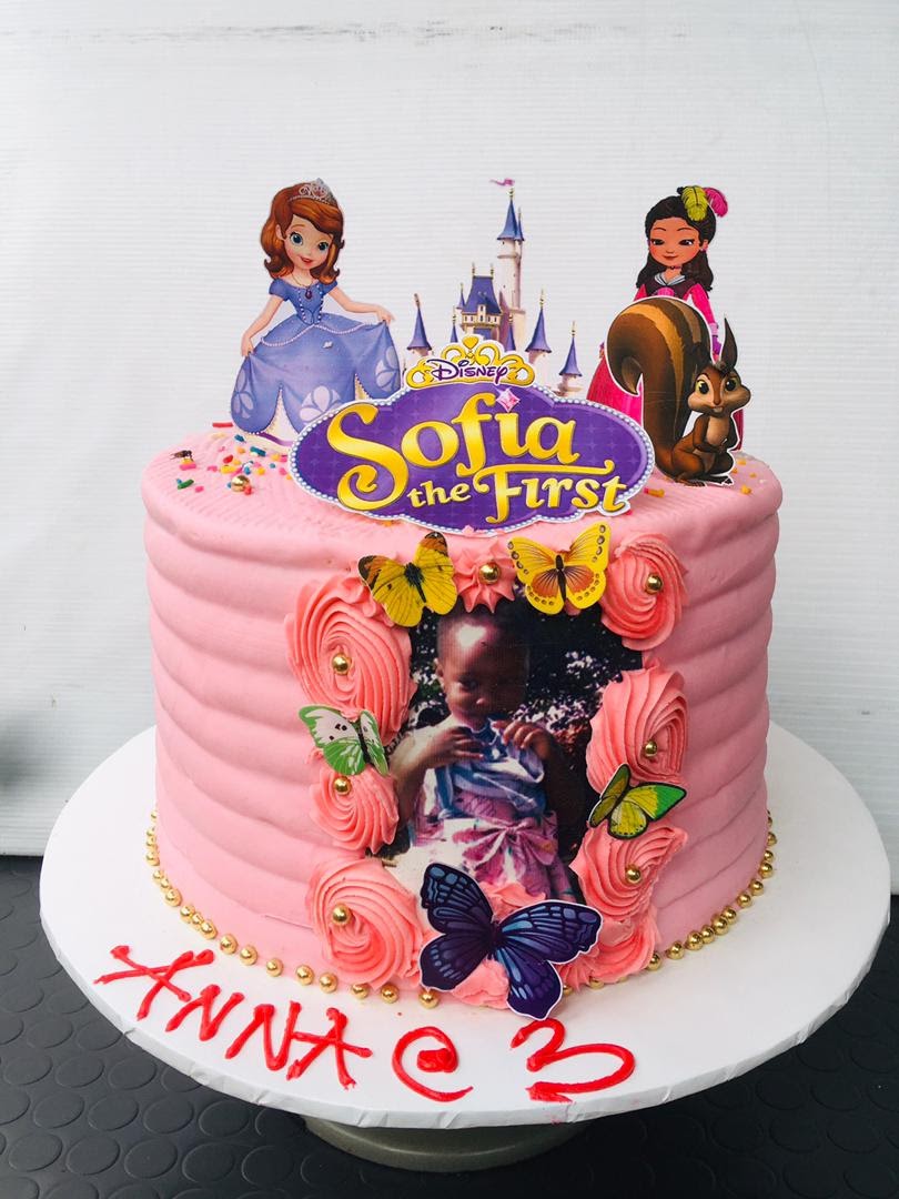 PRINCESS SOFIA THE FIRST CAKE THEME 3682