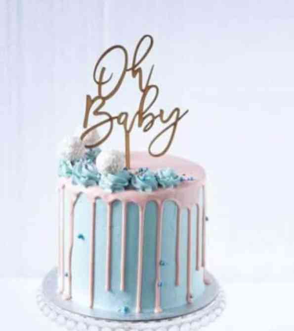 OH BABY SHOWER CAKE  YG