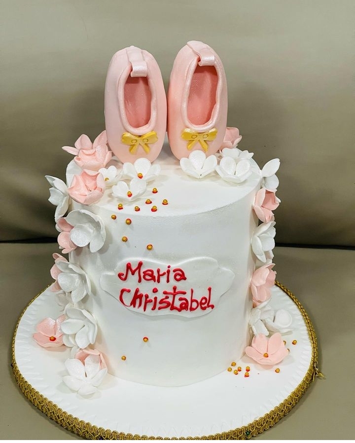 MARIA BABY SHOWER CAKE 