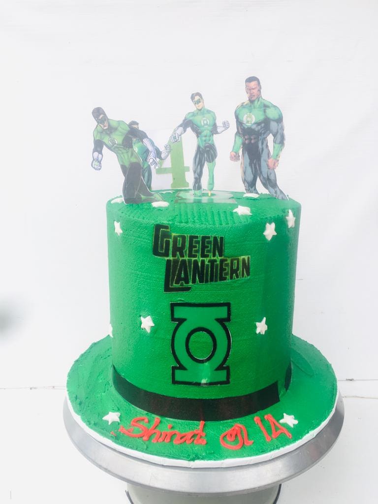 GREEN LANTERN CAKE CHARACTER 327