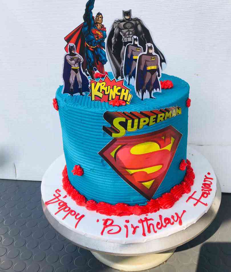 SUPERMAN CAKE THEME 6392