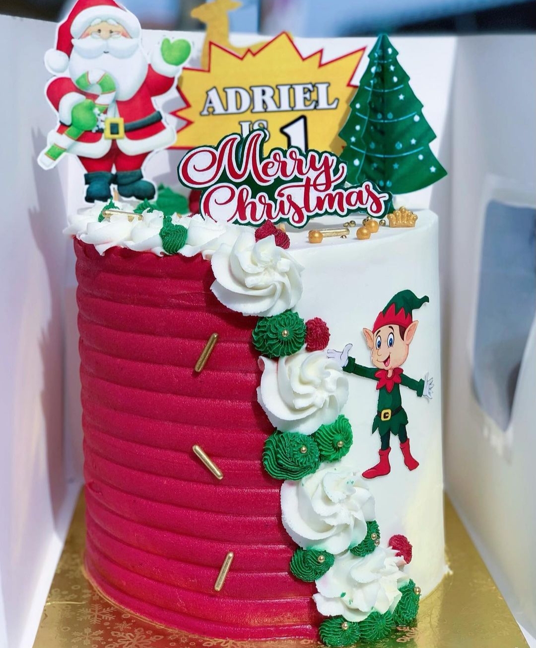CHRISTMAS CAKE 206