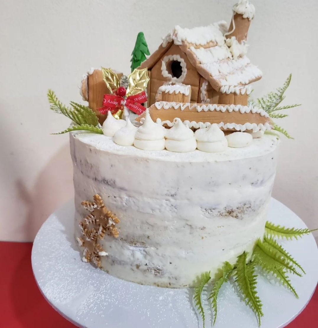 NAKED CHRISTMAS CAKE 209