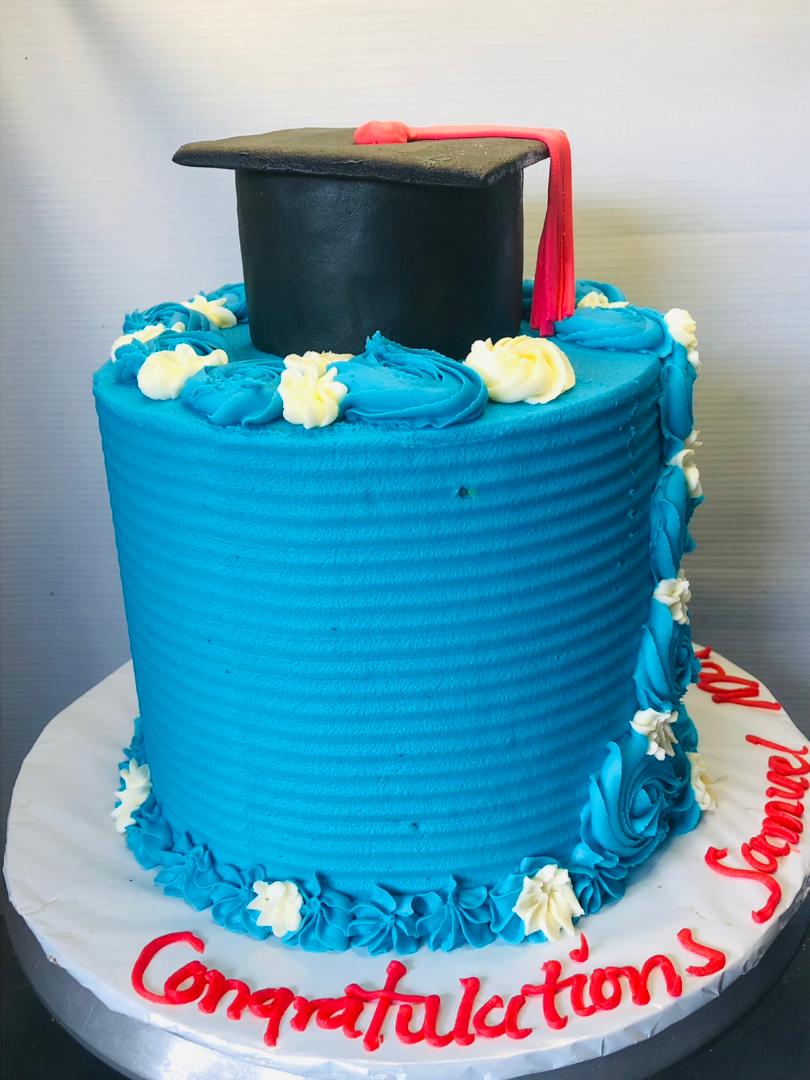 SAMUEL'S GRADUATION CAKE 36