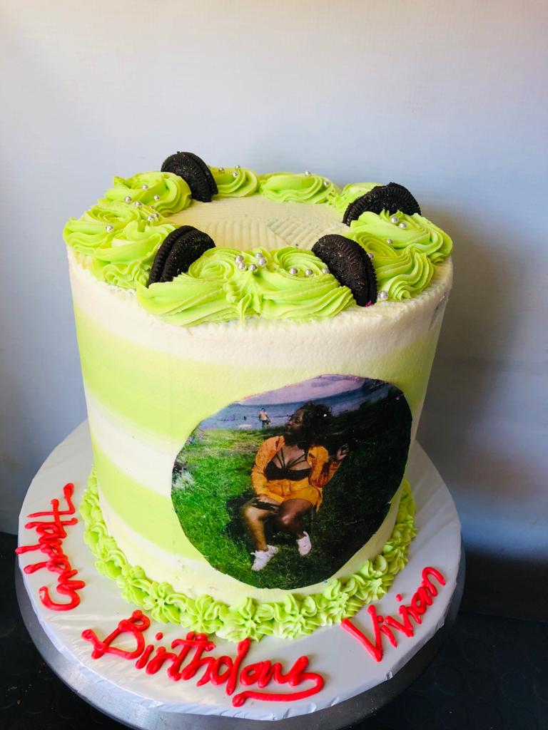 GIRL AT BEACH BIRTHDAY CAKES 