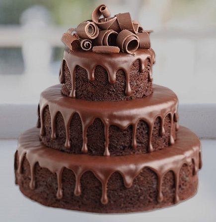 CHOCOLATE FLAVORED CAKE 