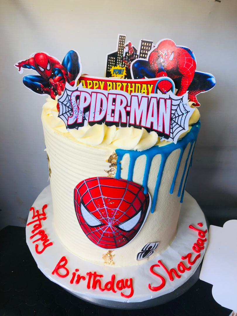 SPIDERMAN SUPER BIRTHDAY CAKES 