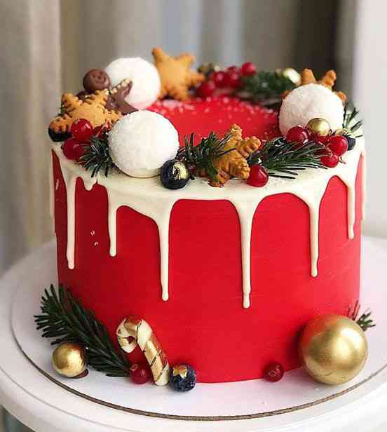 XMAS CAKE  WITH FRUITS MK.