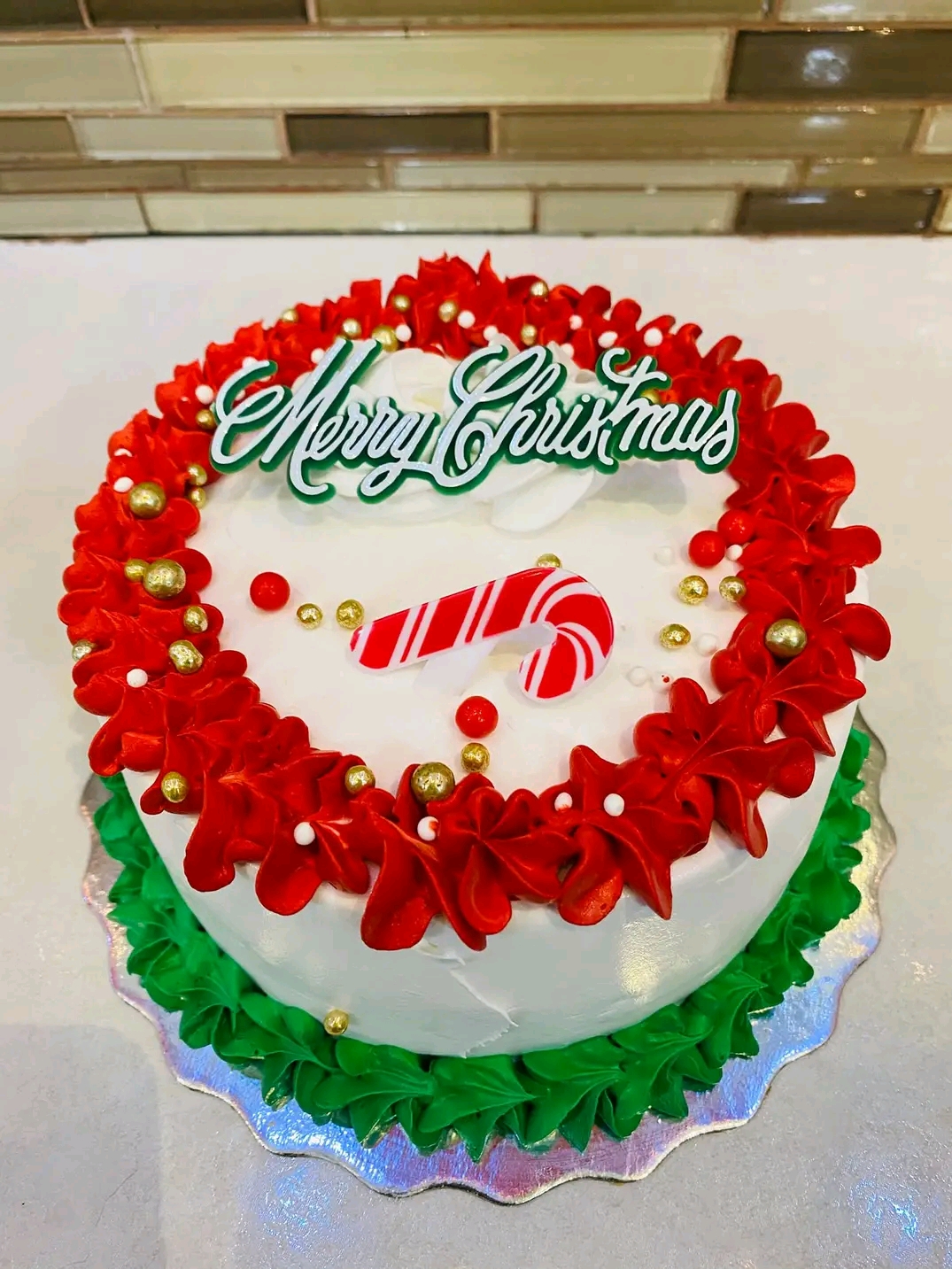 BUTTER CHRISTMAS CAKE 