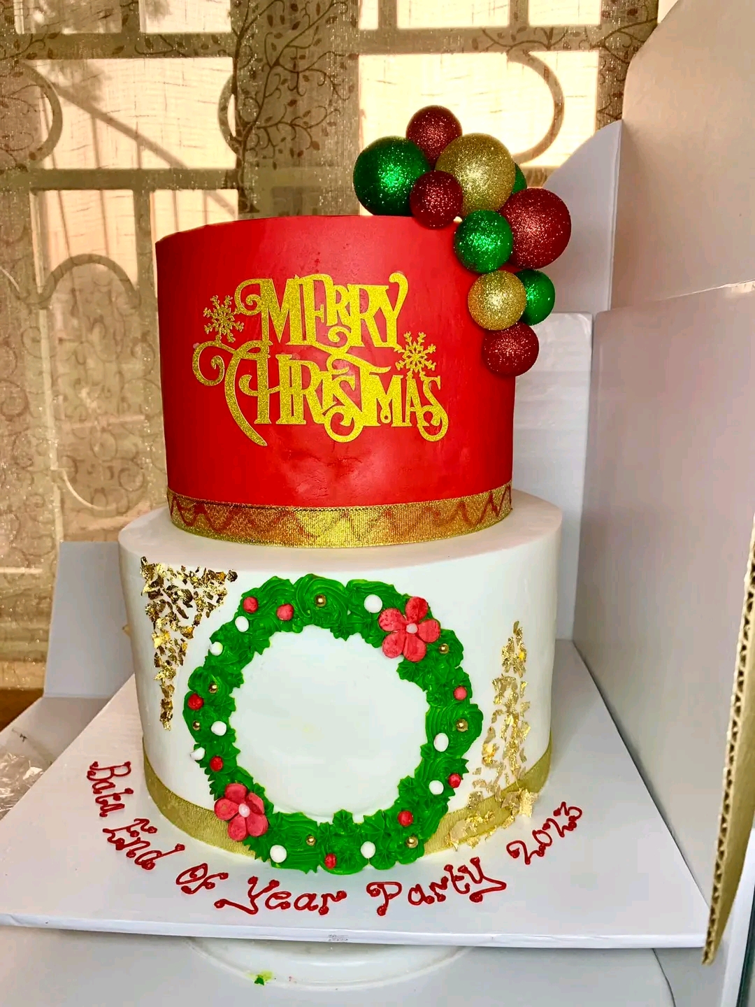 TIER XMAS CAKE 