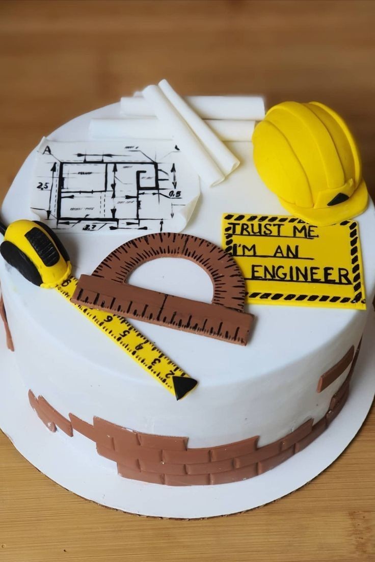 MR ENGINEER GRADUATION CAKE 