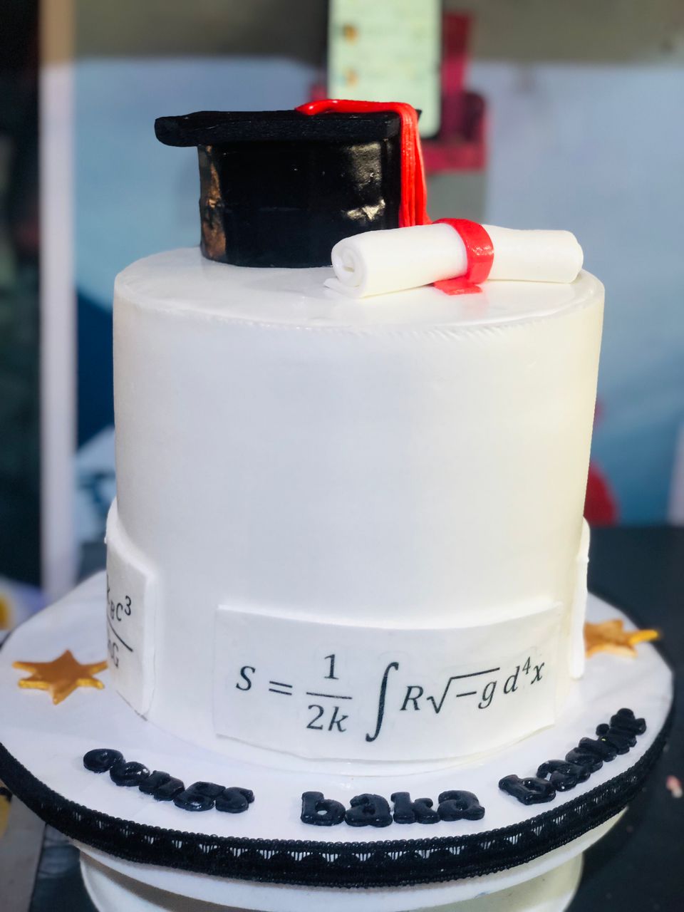 EDIBLE PRINT GRADUATION SAGA 