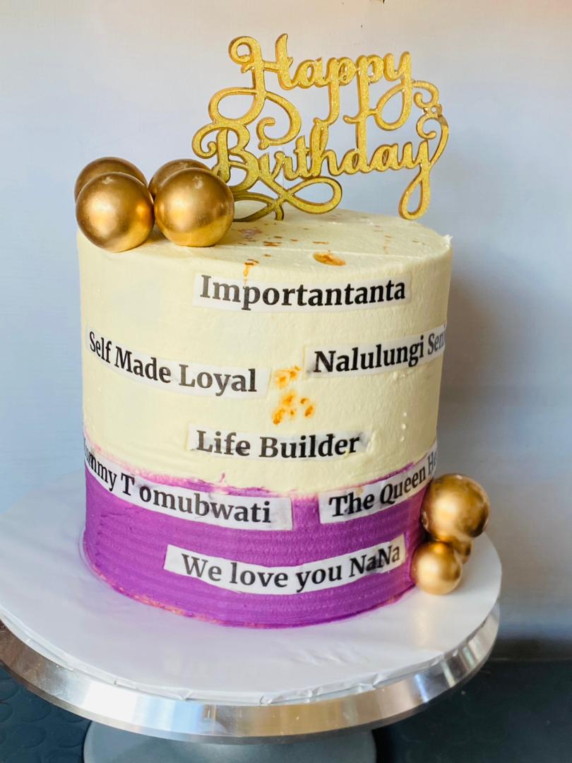 LIFE BUILDER EDIBLE PRINT CAKE