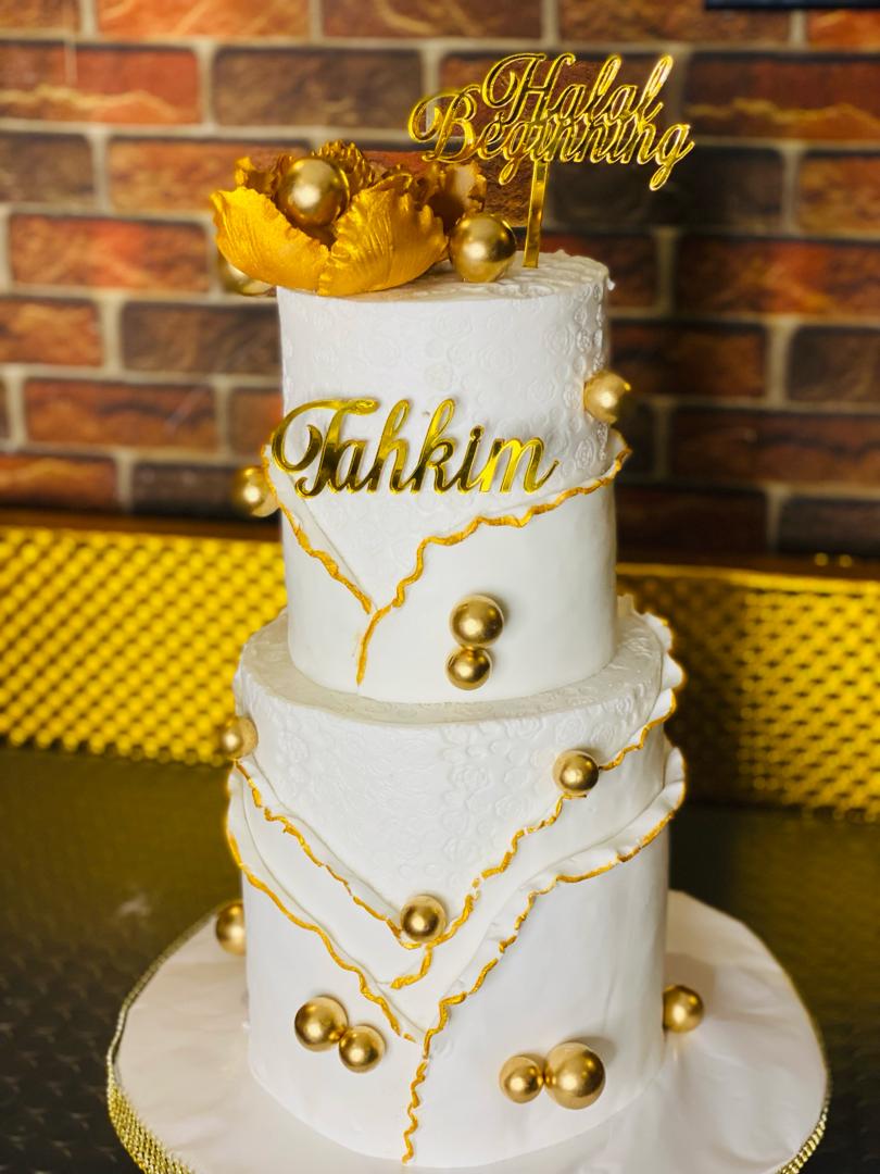 NIKAH CELEBRATION CAKE