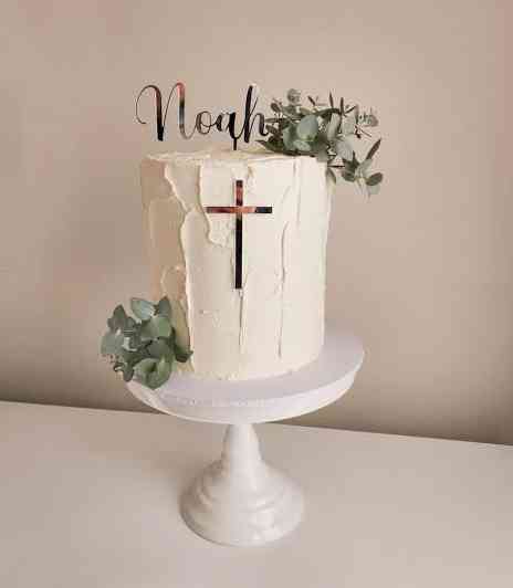 NOAH'S BAPTISM CAKE 