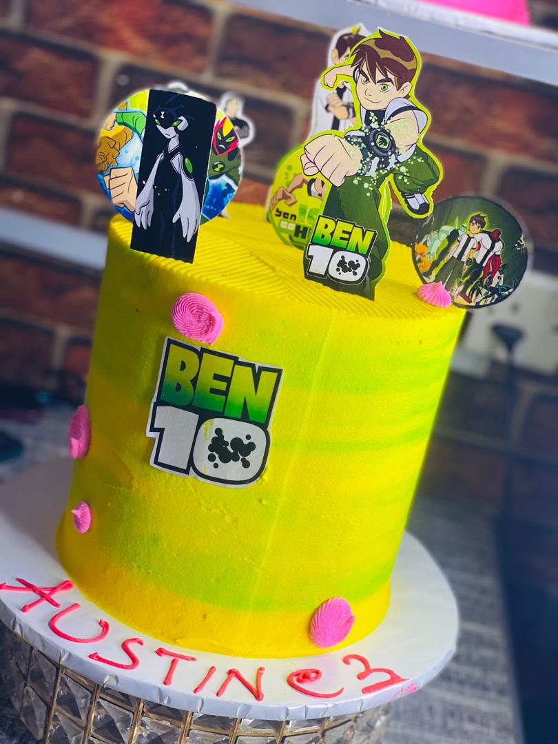 BEN 10 CHARACTER CAKE...