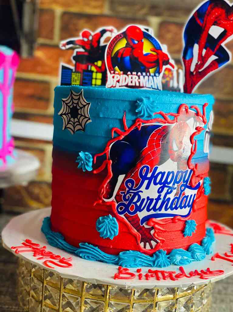 SPIDERMAN CAKE Z.N