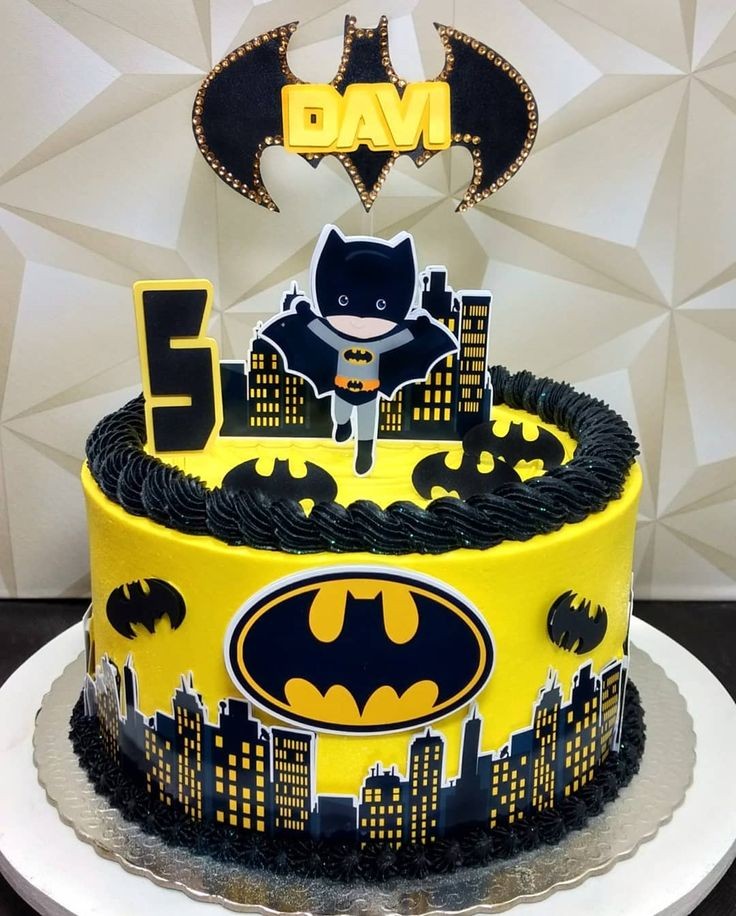DAVIS BATMAN CAKE 