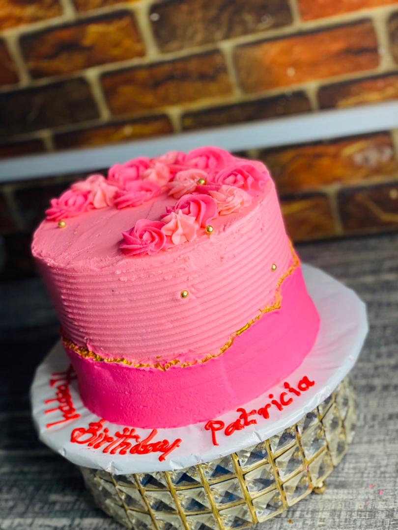 BABY&HOT PINK CAKE 32#