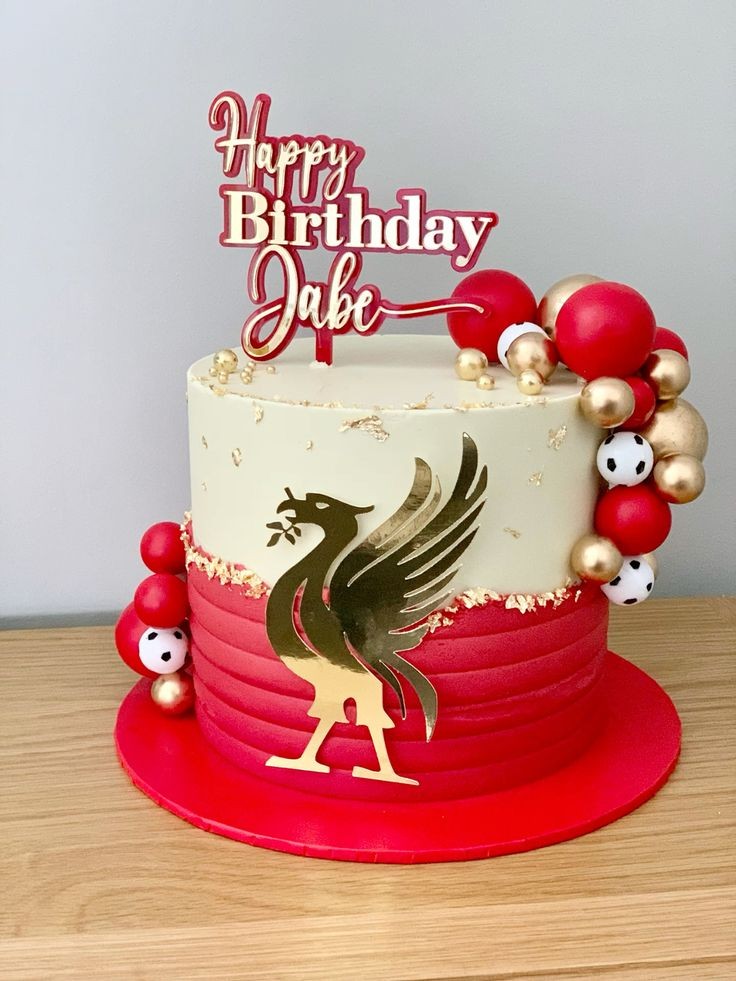 LIVERPOOL DIEHARDS BIRTHDAY CAKE