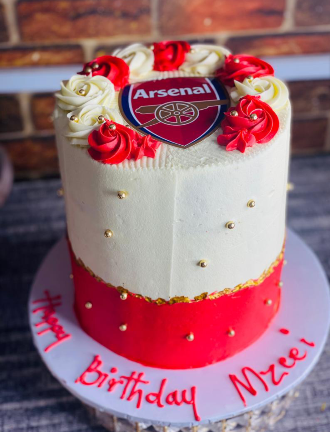 ARSENAL LOVERS BUTTER CAKE &725