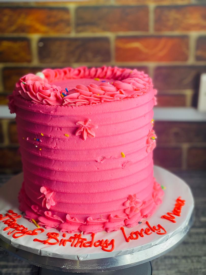 BABY PINK CAKE &543