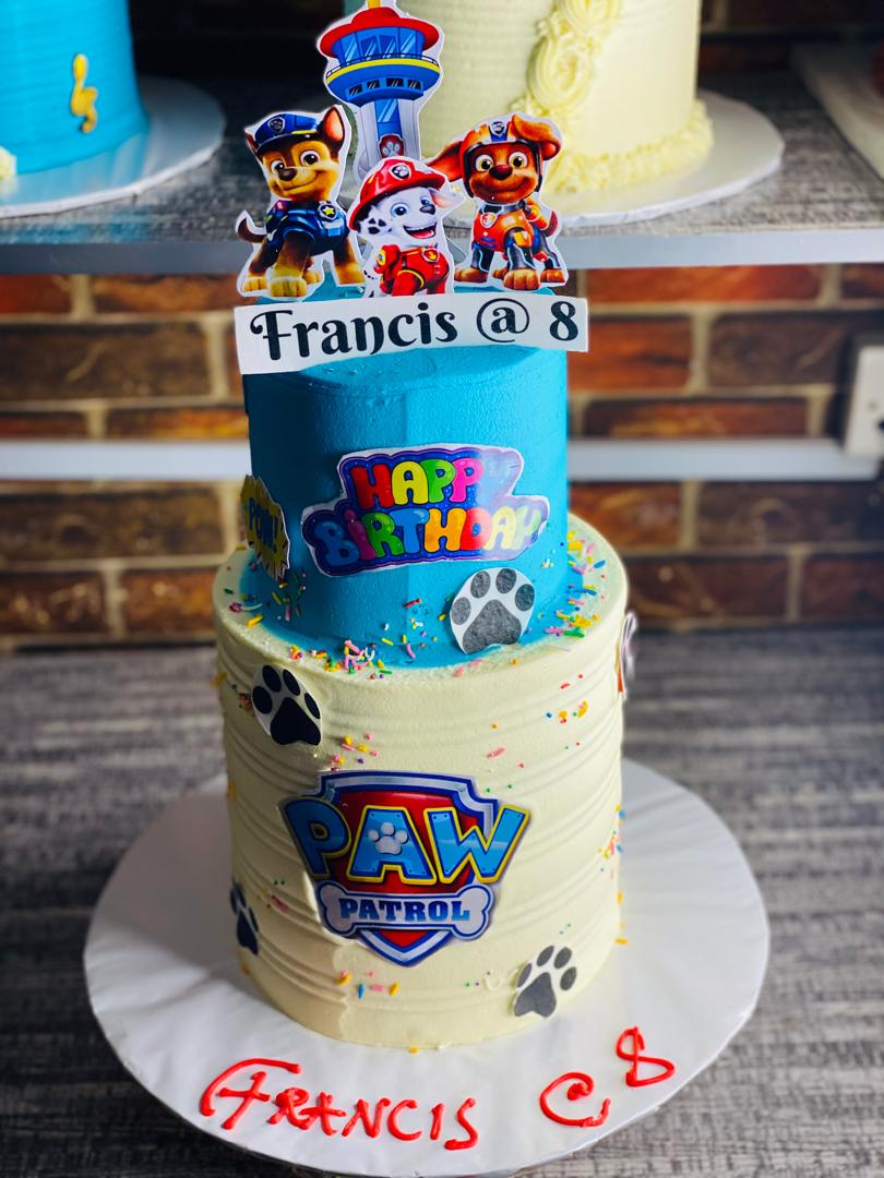 PAW PATROL SWEET BIRTHDAY CAKE 