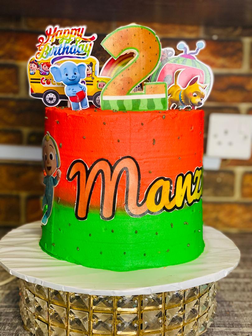 COCO MELON STICKER CHARACTER CAKE 