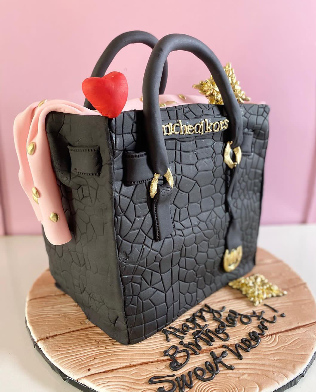 BLACK HAND BAG 🛍️ CAKE #256