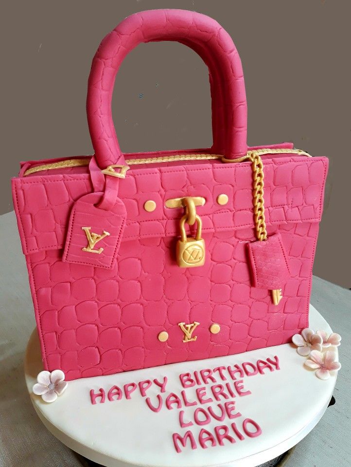 RED HANDBAG CAKE .6YH