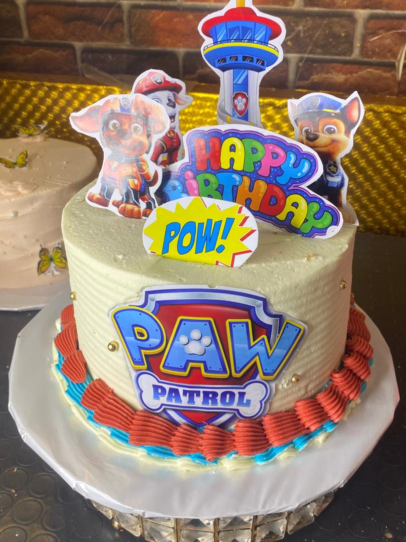NICE YUMMY CAKE @PAW PATROL